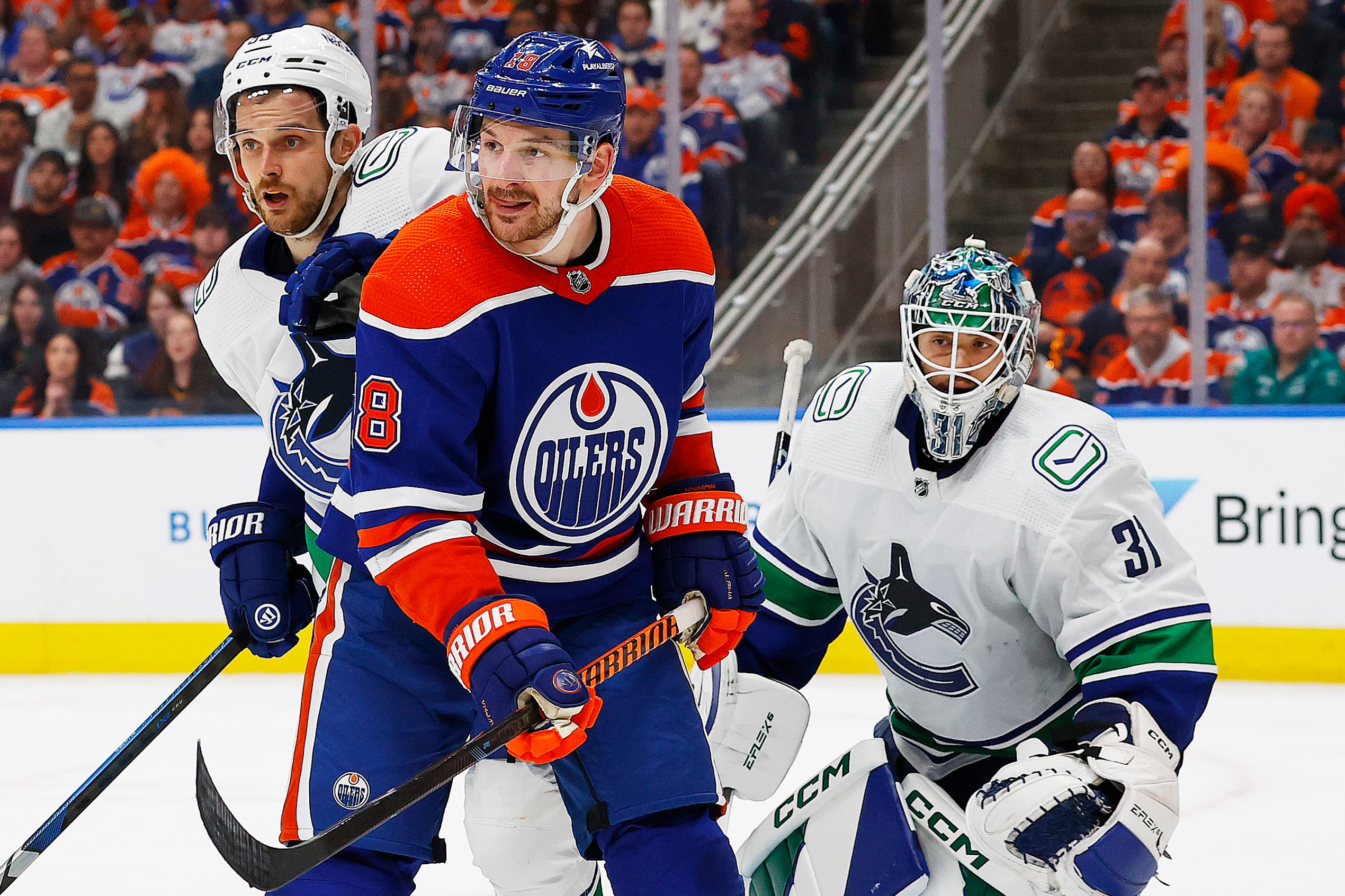 Edmonton Oilers Vancouver Canucks