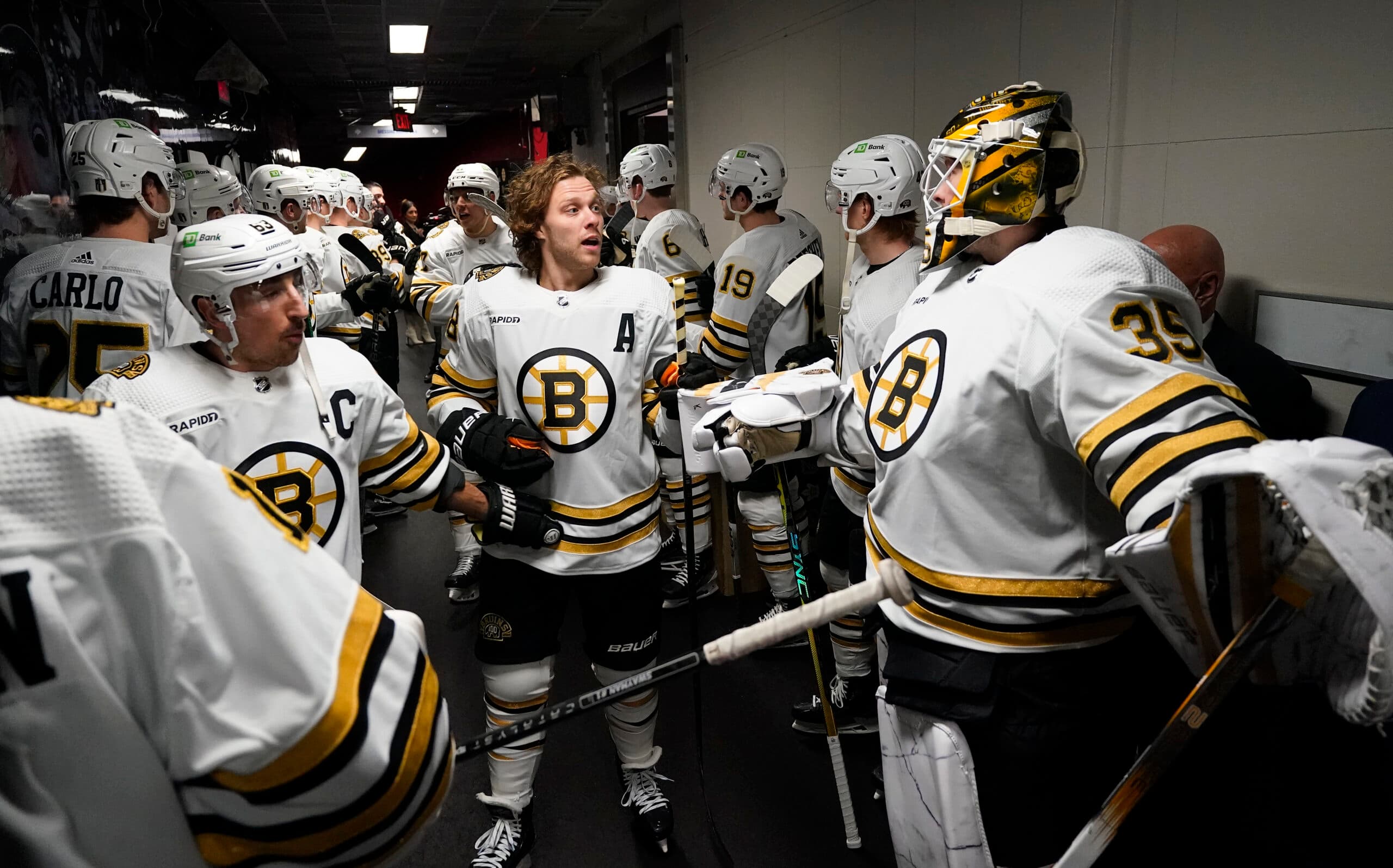 Brad Marchand David Pastrnak