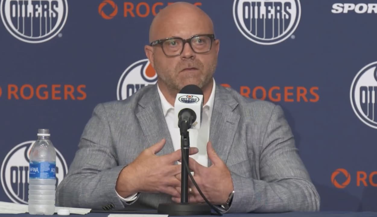 Edmonton Oilers General Manager Stan Bowman