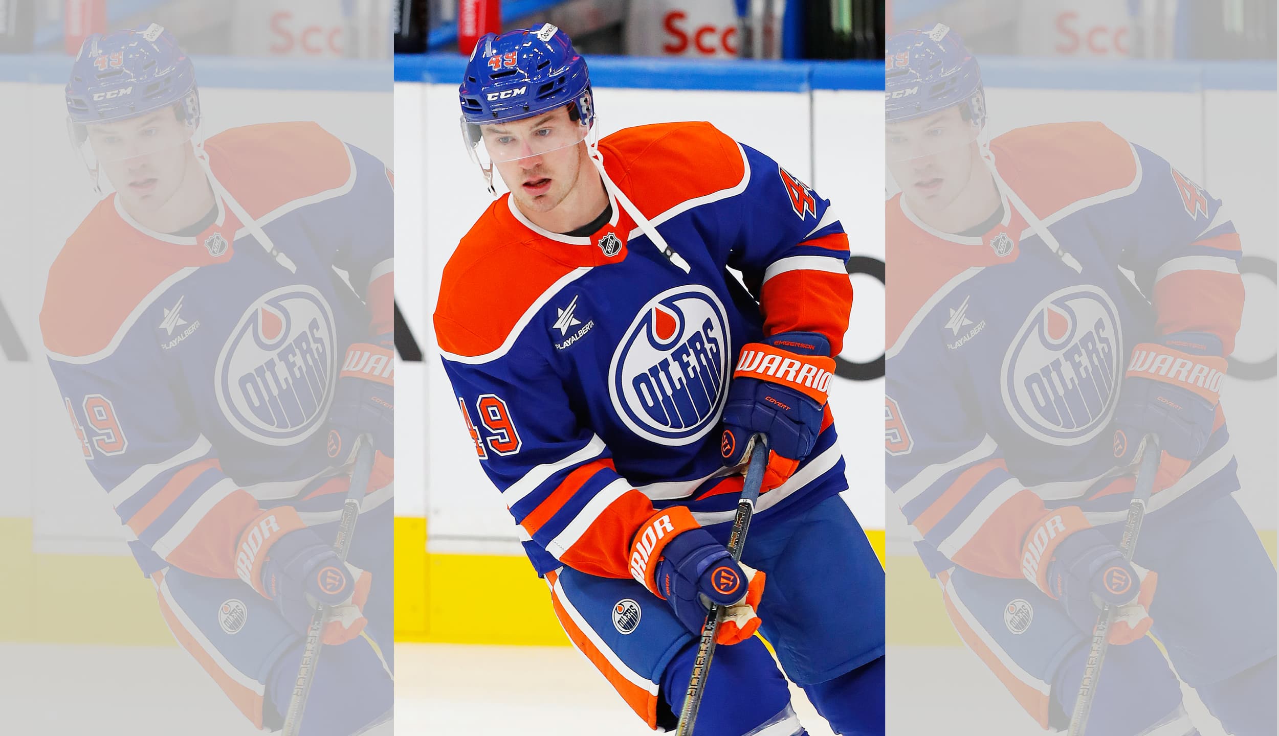 Edmonton Oilers defenceman Ty Emberson