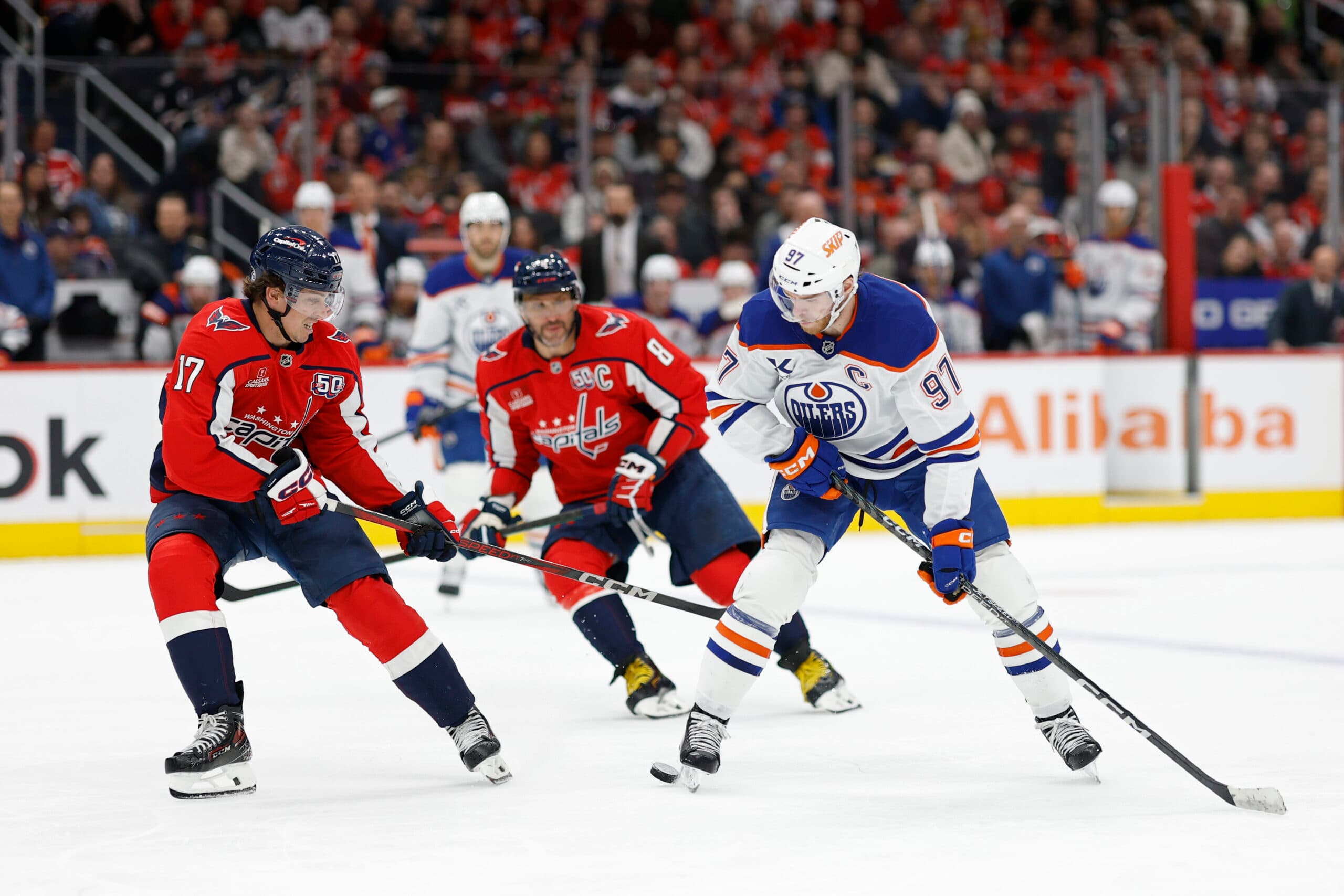 Edmonton Oilers Washington Capitals Connor McDavid