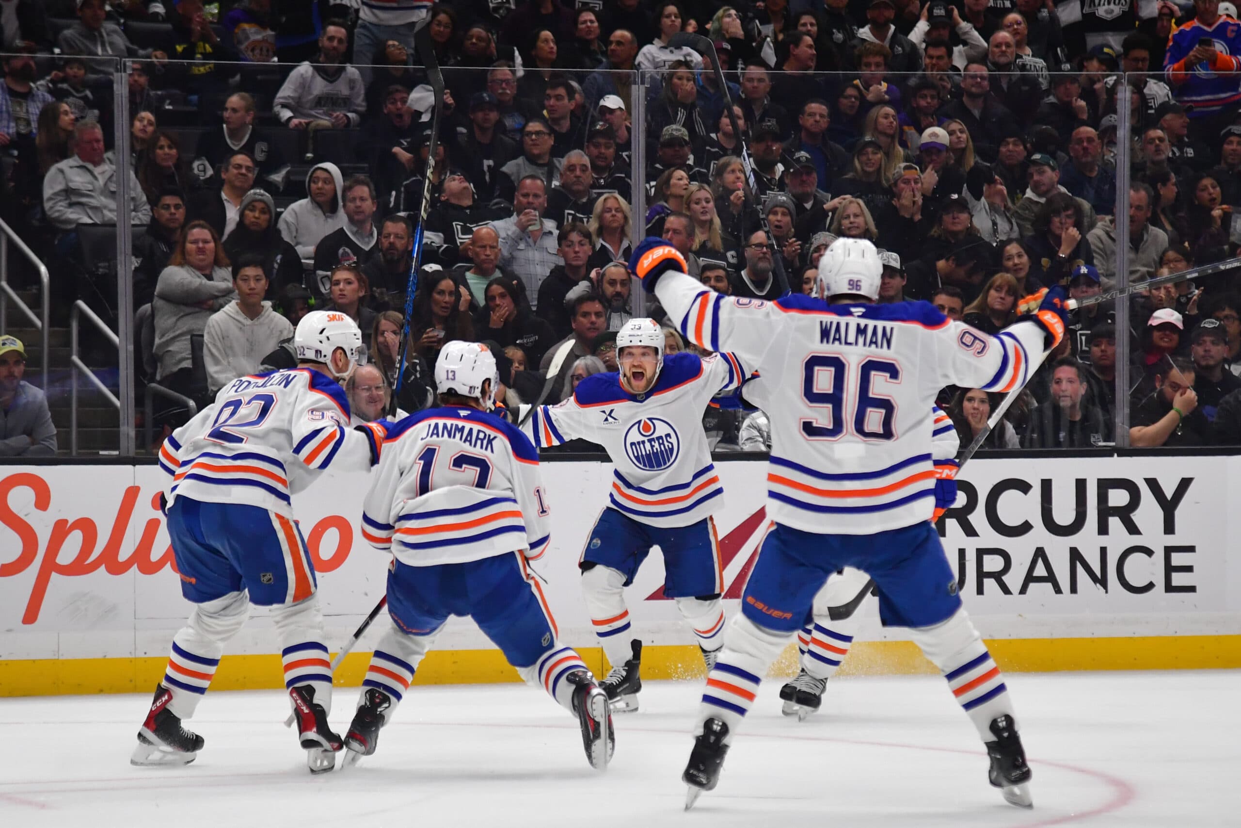 Edmonton Oilers Los Angeles Kings