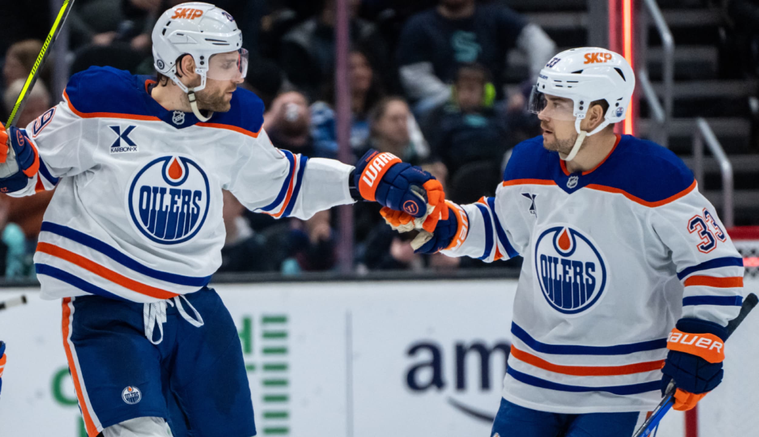Edmonton Oilers Vitkor Arvidsson