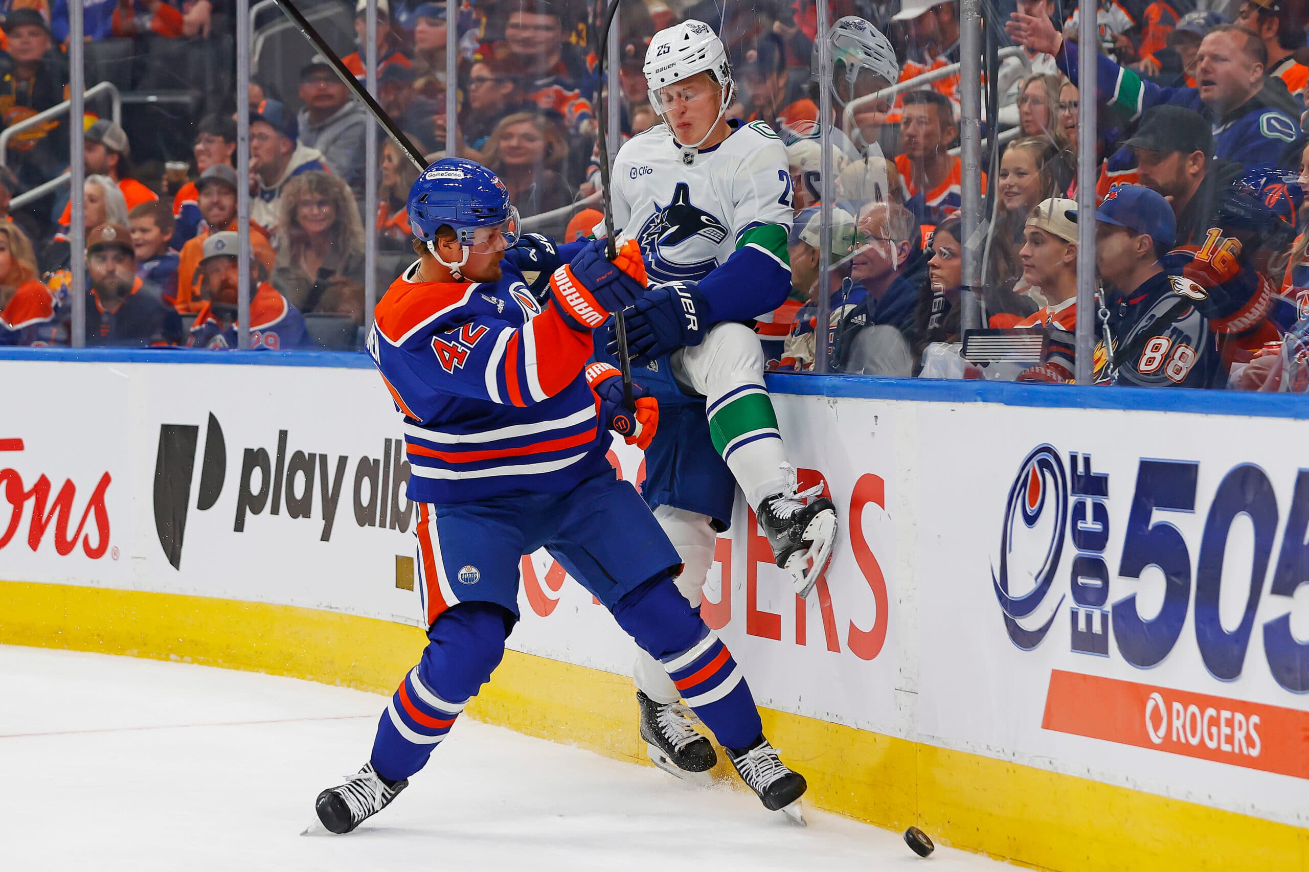 Edmonton Oilers Vancouver Canucks