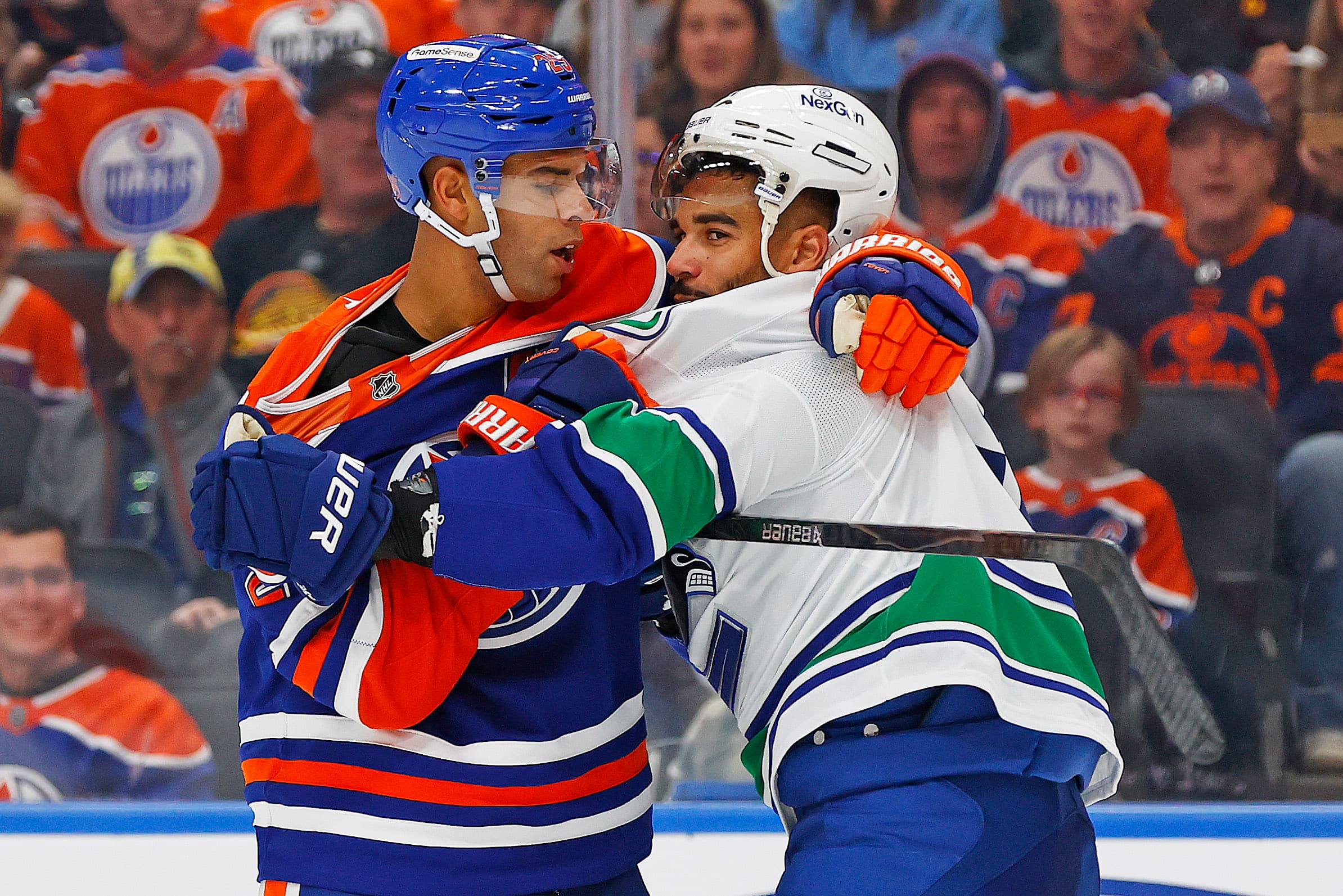 Edmonton Oilers Vancouver Canucks