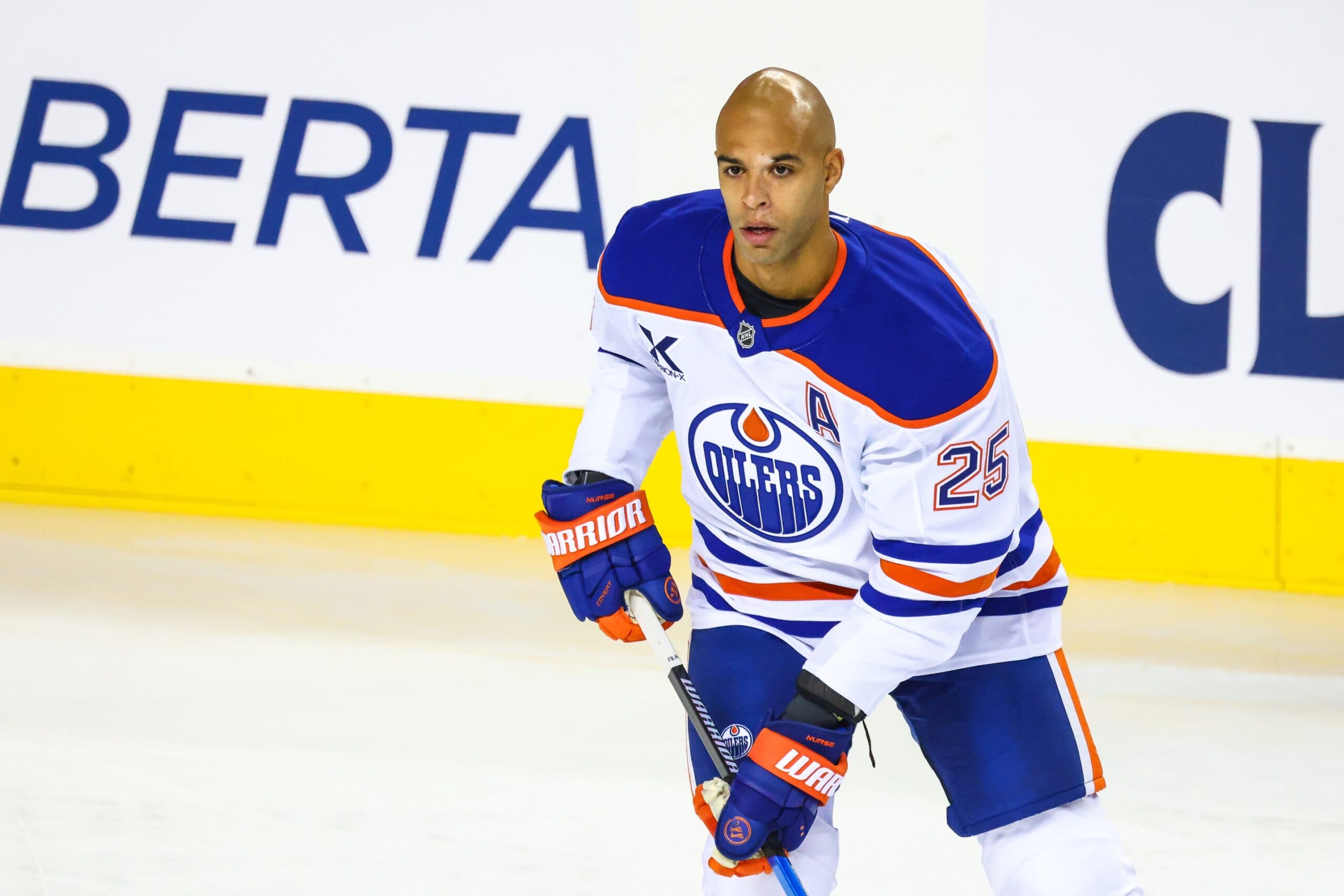 Edmonton Oilers defenceman Darnell Nurse
